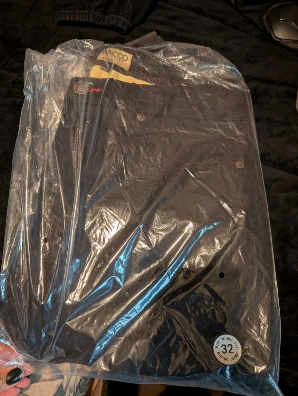 Men's Black Pants - 32 Waist